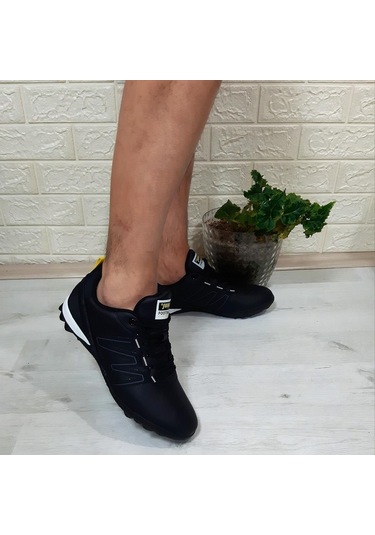 Jump 29112 Siyah-sarı Halısaha Futbol Ayakkabı 001