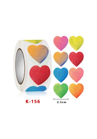 Qingmipy A-263 Kalp Desenli Vinil Otostikeri - Sevgililer Günü, Düğün, Dekorasyon İçin Tek Kullanımlık Plastik, Cam, Kumaş Uyumlu Etiket