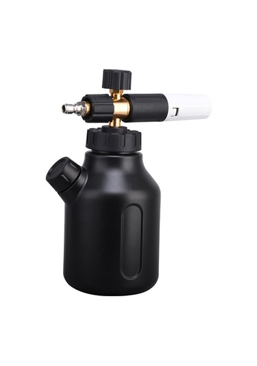 Maiyame Yüksek Basınçlı Araba Yıkama Spreyi - 2201 Siyah Miktar Ölçer Kavanoz, Döner Başlık, Kalın Kasa, 1/4 Hızlı Bağlantı