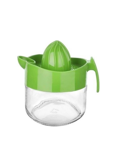 Sanec 300ml Cam Hazneli Pratik Limon Narenciye Sıkacağı Kc-405