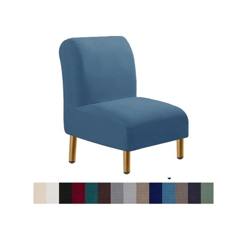 Fortunelane Esnek Koltuk Kılıfı - Mavi, Yıkanabilir Tekli Salon Kılıfı, Modern Koruyucu