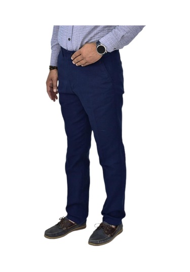 Erkek Kanvas Yazlık Pantolon Klasik 1291 Bgl-st04604 Lacivert