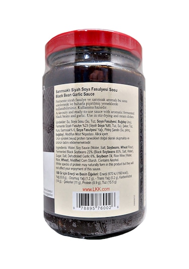 Lee Kum Kee Sarımsaklı Siyah Soya Fasulyesi Sosu 368 G