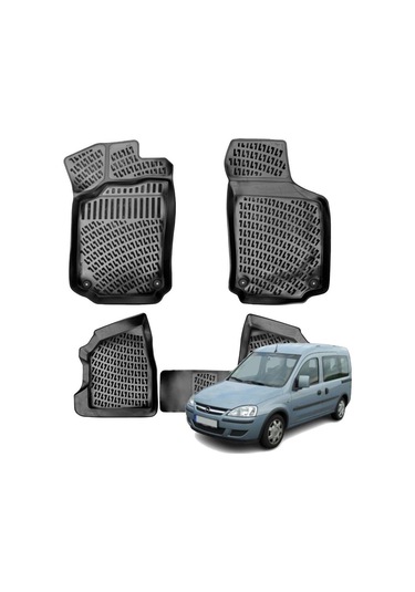 Opel Combo 3D Havuzlu Paspas 2001-2011