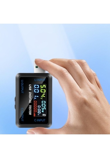 Maoyaya Hhk Dijital Voltmetre Akım Gerilim Ölçer 1 Adet, Akıllı Tasarım 1 Adet