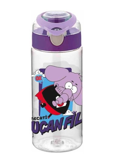 Gıpta Kral Şakir -uçan Fil- Butonlu Mor Matara 222028