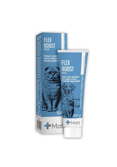 Matt Flex Boost   Kedi Ve Köpek Macunu 100gr