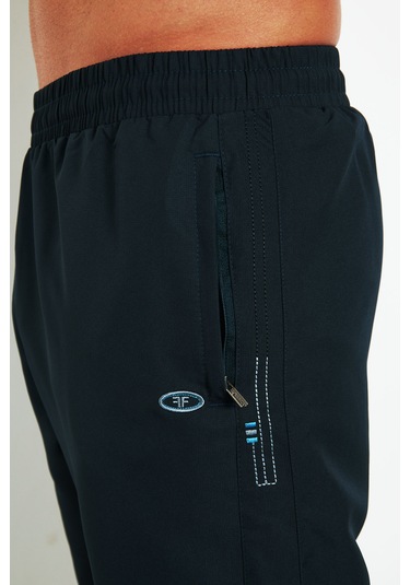 Enrico Ferry Erkek Lacivert File Astarlı Hızlı Kuruyan Kapri 2625