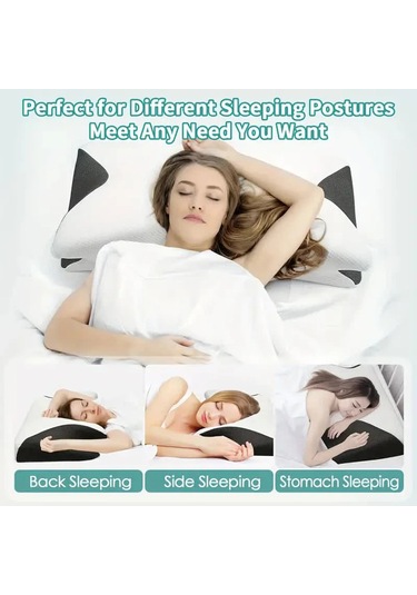 Lixiaqu01 Kelebek Uyku Bellek Boyun Yastık Yavaş Ribaund Rahat