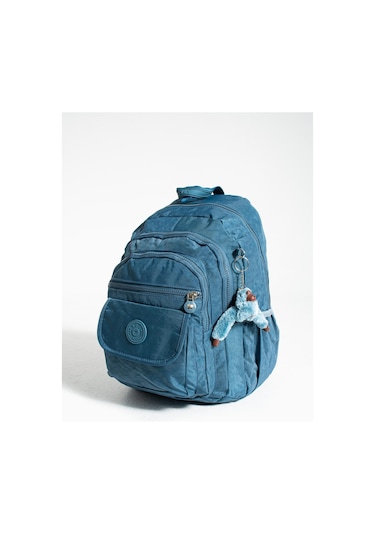 Orta Boy Sırt Çantası Ultra Hafif Çok Cepli Unisex Mavi Model: 571-3j - Mavi