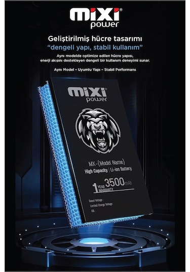 Samsung Galaxy A3 2016 Uyumlu Tam Kapasite Batarya Tr Garantili