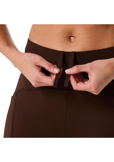 Asics Road Hıgh Waıst 8ın Sprınter Kadın Bordo Bisikletçi Taytı 2012c967-200 Bordo