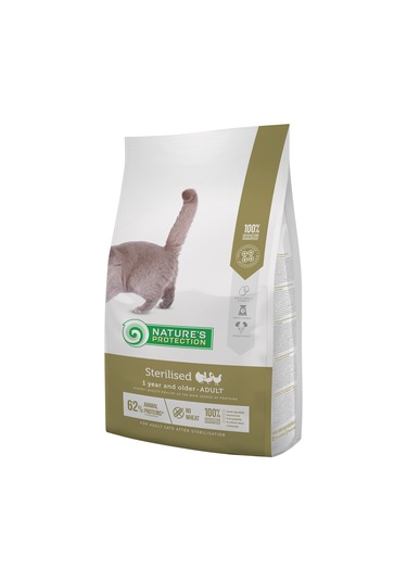 Nature's Protection Sterilised Kümes Hayvanlı Yetişkin Kedi Maması 7 KG