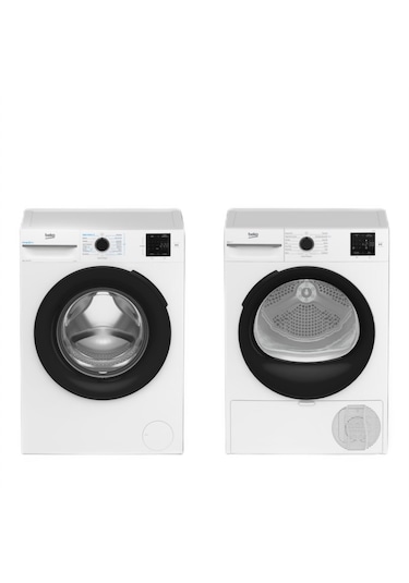 Beko KMX 80 Kurutma Makinesi - CMX8100 Çamaşır Makinesi 2'li Set