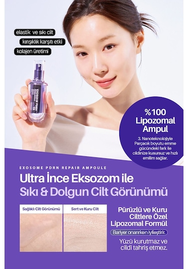 Maxclınıc Exosome PDRN Yoğun Elastikiyet ve Cilt Dolgunlaştırıcı Onarıcı Esans Maxclinic Ampoule