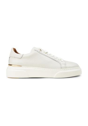 Deery Kadın Hakiki Deri Ekru Sneaker Ayakkabı - 00502zekre01