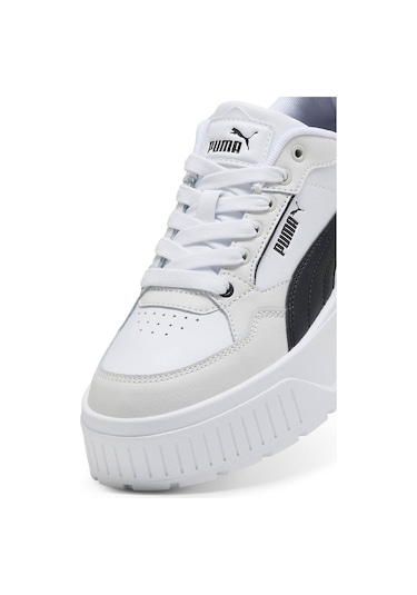 Puma Karmen Iı Idol Beyaz Kadın Sneaker Beyaz-grı Beyaz - Gri