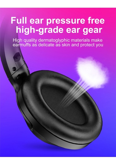 Xindoker Bluetooth Kulaklık, Fm, Tf Kart Ve 3.5mm Kablolu 4 Ü 1 Arada, 300mah Pil, Derin Bas, Gürültü Önleme, Oyun Ve Müzik İçin