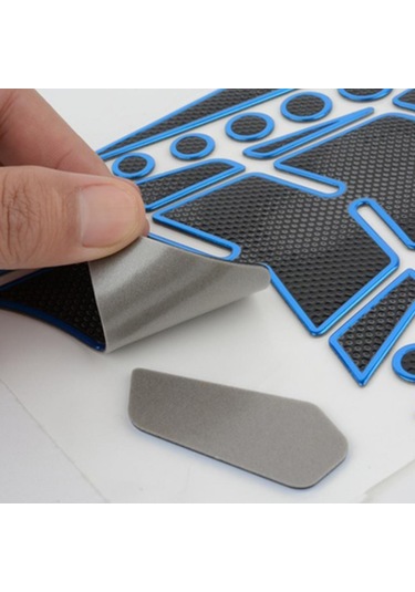 Altın Honda İçin 3d Gaz Yakıt Tankı Ped Koruyucu Motosiklet Etiket Çıkartma