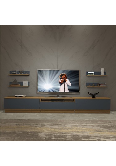 Decoraktiv Trendstyle 270rs Mdf Tv Ünitesi Tv Sehpası Pera - Antrasit