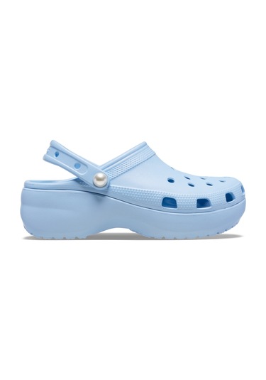 Classic Platform Pearl Clog Blue Calcite Mavi