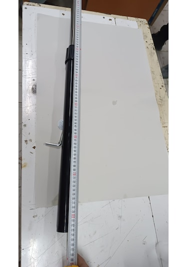 Vantilatör Borusu 80 Cm 1. Kalite Üst 25 Mm Alt 38 Mm + L Vida