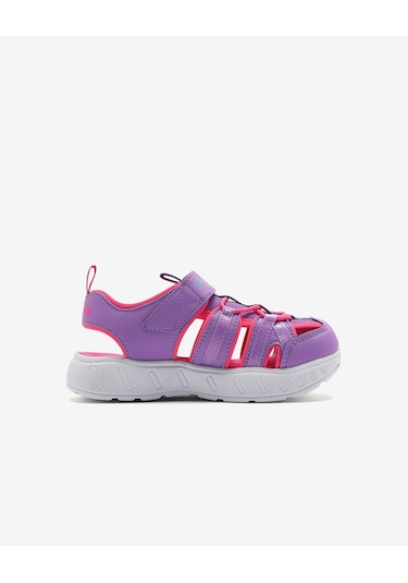 Skechers Play Scene Splash - Cute Crew Küçük Kız Çocuk Mor Sandalet 303162n Lvmt Mor