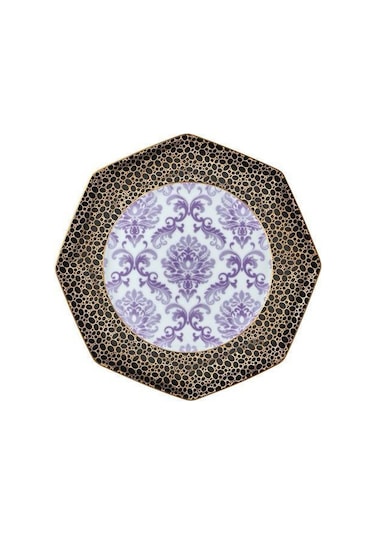 Lamedore Tea Delight 21 Cm Pasta Tabağı İris Purple Blooming Baroque 1 Adet