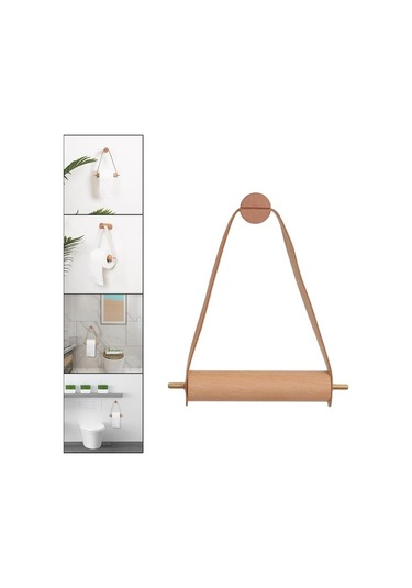 Pazly Tuvalet Tutacağı Suntek Rulo Raf Kahverengi Kahverengi Kağıdı Havlu İy Diğer