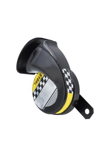 Ximistore9 12v Universal Su Geçirmez Motorcycle Kamyon Horni - 130db Yüksek Sesli Abs Malzeme Siyah