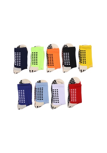 Jeehugo Spor Aktiviteler İçin Nefes Alıcı, Kaymaz Önleyici, Darbe Emici Nylon Çorap - Beyaz 1 Çift Beyaz