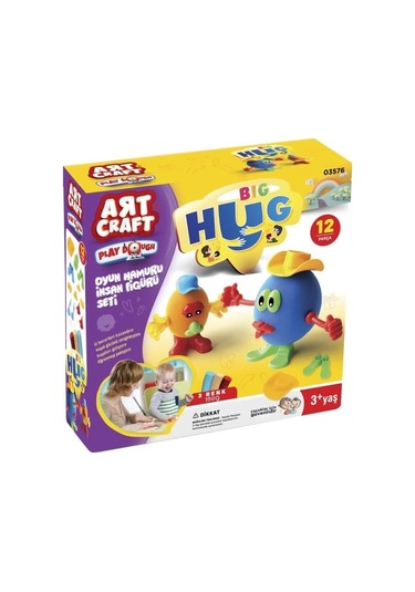 Oyun Hamuru 150gr - İnsanfigür Çok Renkli