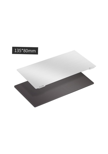 Pazly Esnek Yaylı Çelik Levha Reçine 3d Yazıcı Yapım Plakası Siyah Mıknatıslı