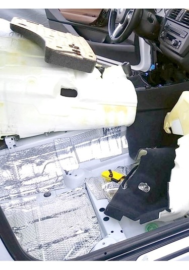 Ziftli Bitüself Oto Ses ve Su Yalıtımı Bandı 15cmx10m Alüminyum Kaplı Çatı İzolasyon Alubütil Bitüm