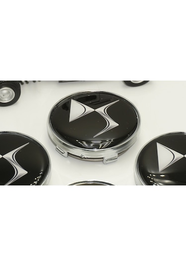 Citroen DS Logo Jant Göbeği Kapak Seti  60mm