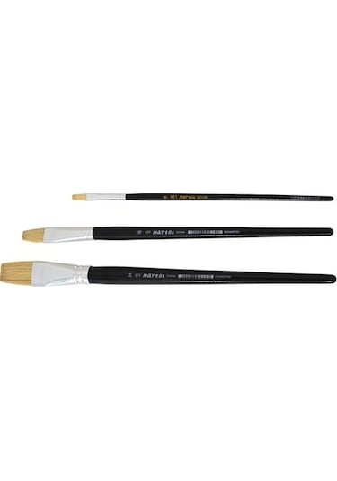 Maries 577 Serisi Yağlı Ve Akrilik Boya Fırça Seti