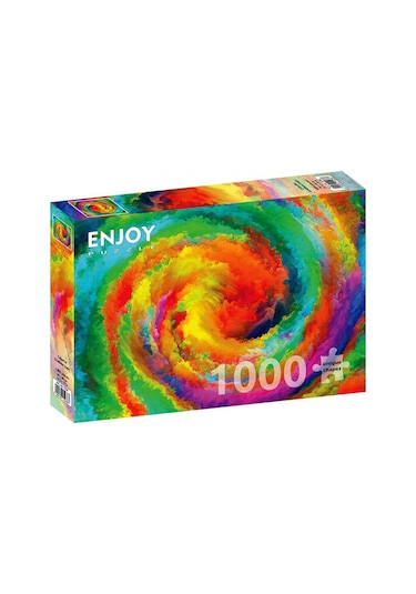 Enjoy 1000 Parça Renkli Girdap Puzzle - Gradient