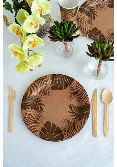 Albeta Parti İçin Tek Kullanımlık Tabak Takımı 20 Kişilik 167979674 100 adet