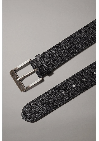 Calvin Klein Classıc Nos Lthr Belt 40mm Siyah