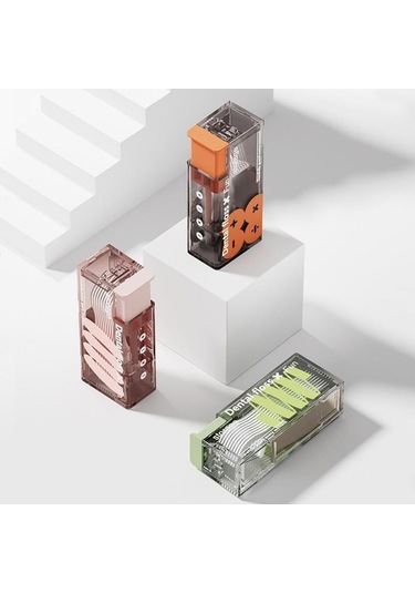 Flybuy Yeşil Tek Taşınabilir Otomatik Kutusu Kullanımlık Ipi Ipi Ipi Dispenseri Diş Diş Çıkarma Adet 10 Cy