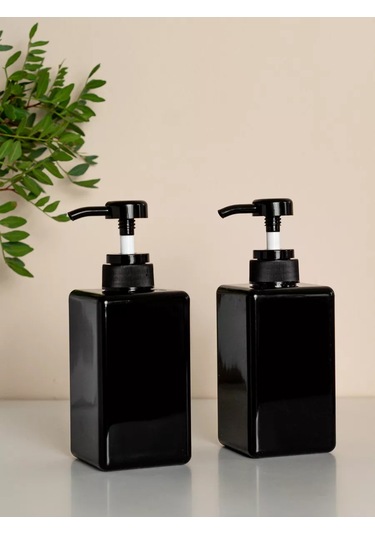 Aromaflow Banyo İçin Sıvı Sabun Dozajlayıcı Seti 2 Adet 160971899 Siyah