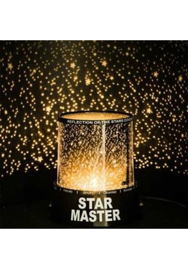 Star Master Pilli Projeksiyon Oda Gece Lambası Çok Renkli