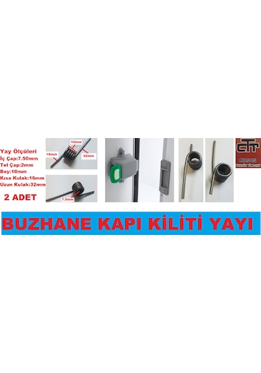 Buzhane Kapi Kilit-Kol Yayi-Soğuk Hava Kapi Yayi