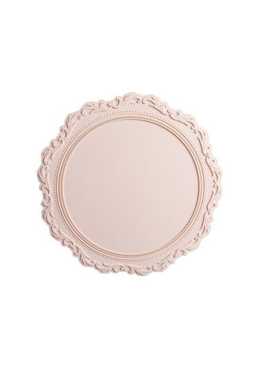 Yuvarlak Yalıtım Tencere Sones Silikon Silikon Pedi Matı Mat Kalın Kabartmalı Isı Dekoratif Vr Pembe Pembe