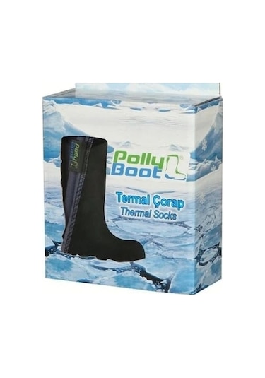 Polly Boot Termal Çorap Uzun Çok Renkli