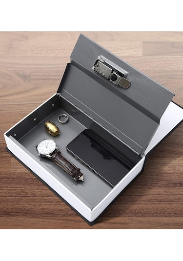 Mühlen Secret Safe 240 Büyük Boy Kitap Şekli Gizli & Şifreli Kasa