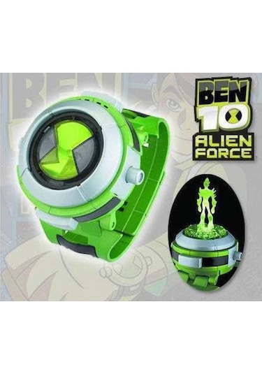 Uzay Figürlü Sesli Işıklı Ben 10 Oyuncak Saat Benten Ben10 Saat