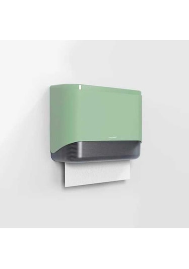 Fastbuy Challenger Yeşil Delmesiz Kağıt Havlu Kutusu, Mutfak & Tuvalet İçin Duvara Montajlı Yeşil