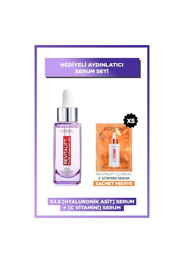 L'Oreal Paris Revitalift Filler %1.5 Saf Hyaluronik Asit   Serum- 30 Ml +C Vit Tester