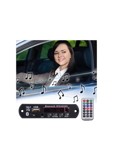 Usb Tf Radyo Kablosuz Mp3 Çalar Dekoderler Kurulu - Mp3 Çalar